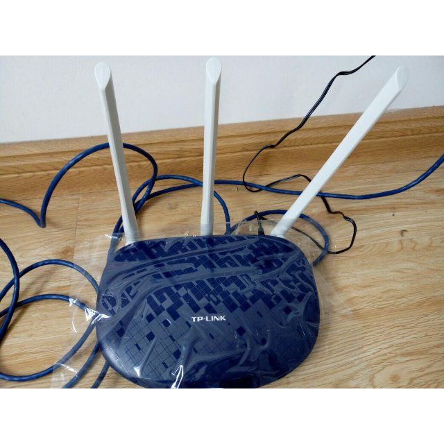 TL-WR886N（宝蓝）450Mbps无线路由器 家用智能Wi-Fi的得力助手